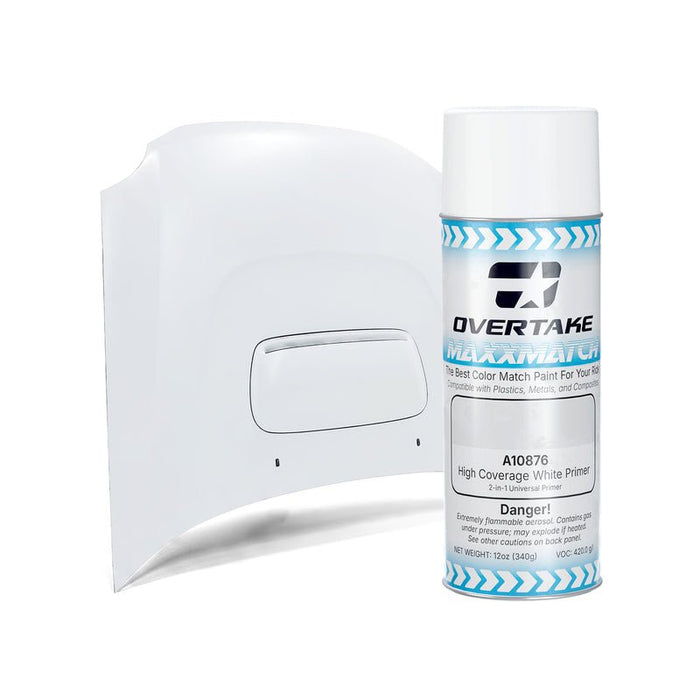 Overtake 1K White Primer Spray Can - A10876 - Subimods.com