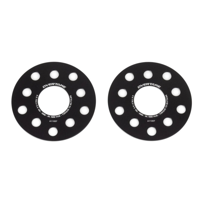 Overtake 3mm Wheel Spacer Pair 5x100 / 5x114.3 - A11059 - Subimods.com
