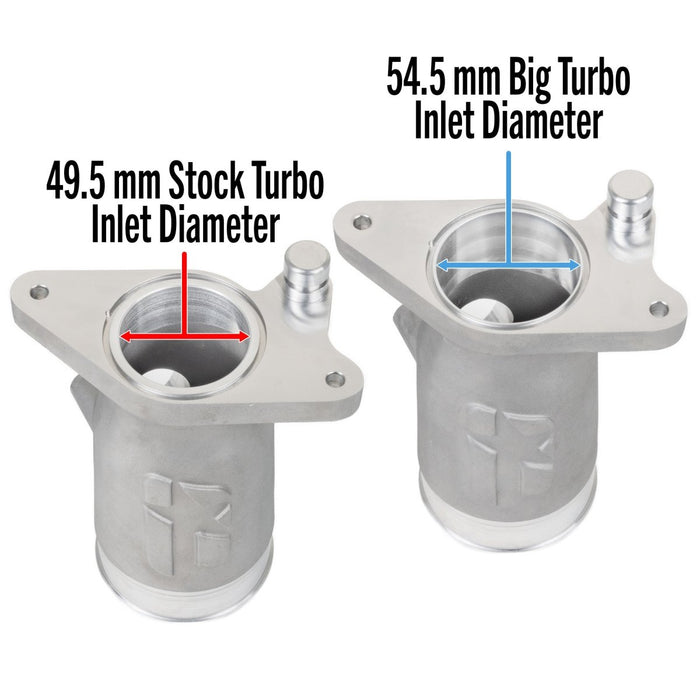 Overtake Big Turbo Aluminum Turbo Inlet 2022 - 2025 WRX - A10691BT - Subimods.com