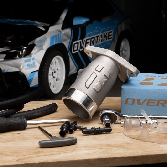 Overtake Big Turbo Aluminum Turbo Inlet 2022 - 2025 WRX - A10691BT - Subimods.com
