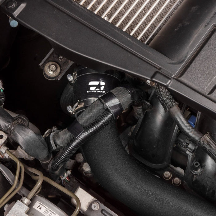 Overtake Charge Pipe Kit Black 2015 - 2021 WRX - A10423BLK - Subimods.com