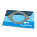 Overtake Downpipe to Catback 3" Gasket Double Thick Most Turbo Subaru Models - A10030 - Subimods.com