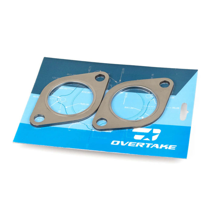 Overtake Exhaust Manifold to Crosspipe Gasket Pair Double Thick Most Turbo Subaru Models - A10042 - Subimods.com