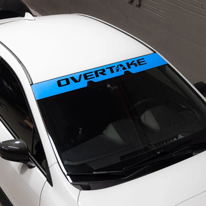 Overtake EyeSight Windshield Banner Blue 2022 - 2024 WRX - A10543BLU - Subimods.com