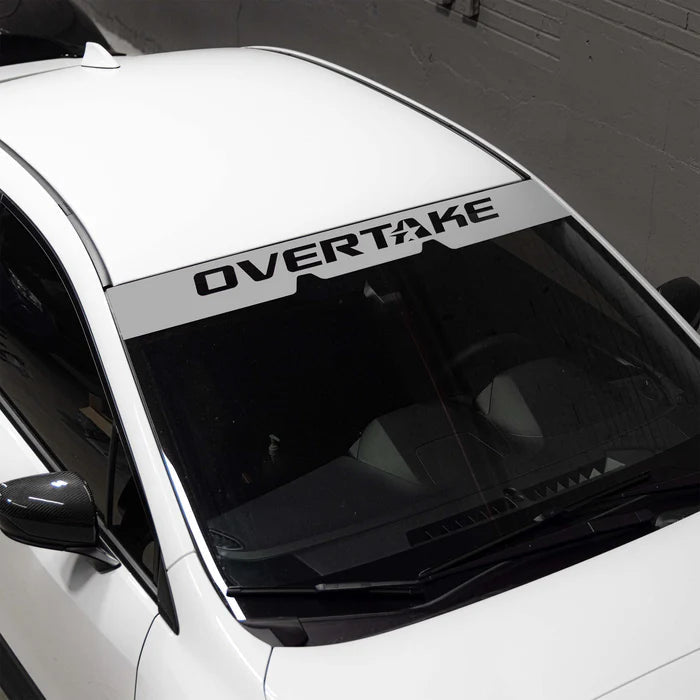 Overtake EyeSight Windshield Banner Silver 2022 - 2024 WRX - A10543SLV - Subimods.com