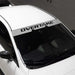 Overtake EyeSight Windshield Banner Silver 2022 - 2024 WRX - A10543SLV - Subimods.com