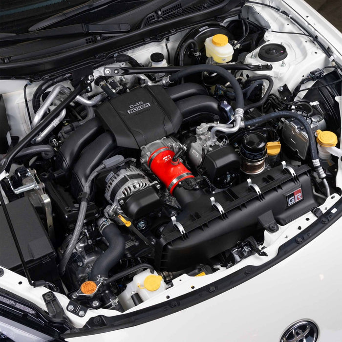 Overtake GR Performance Intake Post MAF Hose Kit Red 2022-2026 BRZ / GR86 - A10994RED - Subimods.com