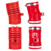 Overtake GR Performance Intake Post MAF Hose Kit Red 2022-2026 BRZ / GR86 - A10994RED - Subimods.com