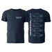 Overtake Impreza Generations T-Shirt Midnight Navy - A10695S - Subimods.com