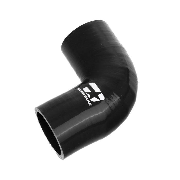 Overtake Intercooler Y - Pipe Hose Black 2002 - 2007 WRX / 2004 - 2021 STI / 2004 - 2008 Forester XT w/ STI Style TMIC - A10860BLK - Subimods.com