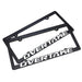 Overtake License Plate Frame Pair Plastic - A10278 - Subimods.com