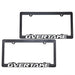 Overtake License Plate Frame Pair Plastic - A10278 - Subimods.com