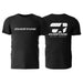 Overtake Logo T-Shirt Black - A10307S - Subimods.com