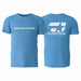 Overtake Logo T-Shirt Blue - A10308S - Subimods.com