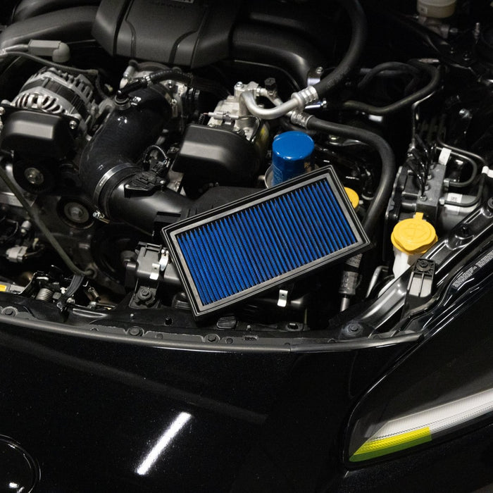 Overtake MaxxFlo Intake Panel Filter Manual Transmission Models 2017 - 2021 BRZ / 2017 - 2021 GT86 - A10342 - Subimods.com