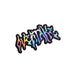 Overtake Metal Font Slap Sticker - A10523 - Subimods.com