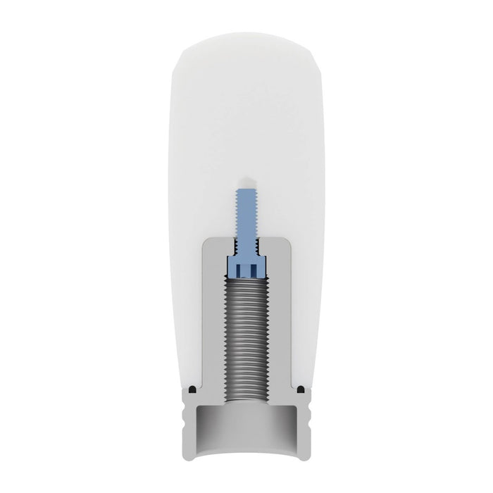 Overtake ModKnob Weighted Delrin Shift Knob Tall White Most Subaru Models - A10675WHT - Subimods.com