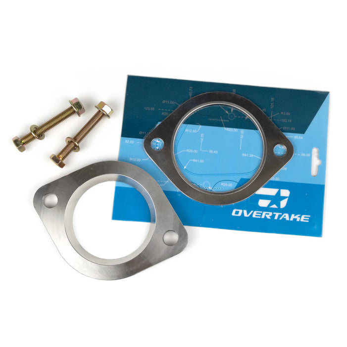 Overtake OEM Downpipe to 3in Cat Back Adapter Subaru Turbo Models - A10024 - Subimods.com