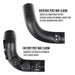 Overtake Post MAF Hose Elbow 2015-2021 WRX / 2014-2018 Forester XT - A10800BLK - Subimods.com