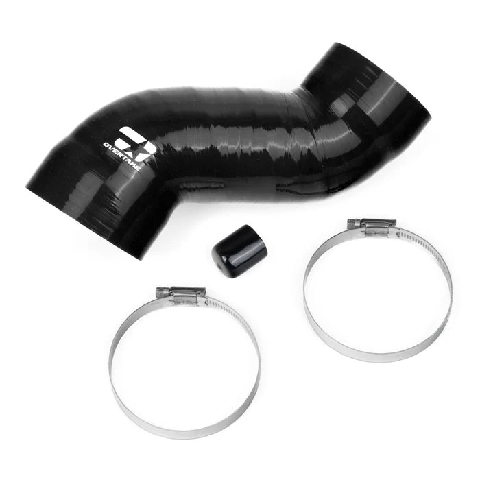 Overtake Post MAF Hose Kit Black 2008 - 2014 WRX / 2008 - 2021 STI / 2009 - 2013 Forester XT / 2005 - 2009 Legacy GT / 2005 - 2009 Outback XT - A10587BLK - Subimods.com