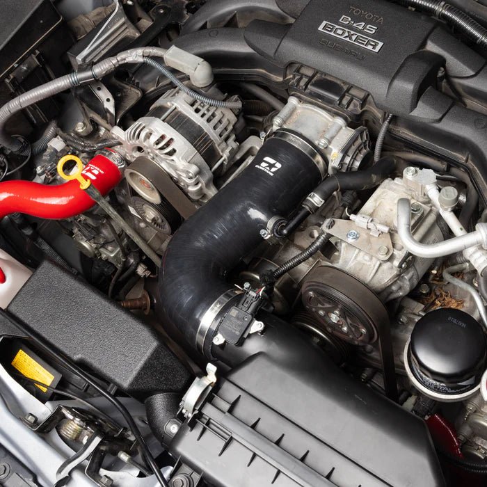 Overtake Post MAF Hose Kit Black 2013 - 2021 BRZ / 2013 - 2016 FR - S / 2012 - 2020 GT86 - A10681BLK - Subimods.com