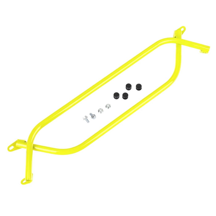 Overtake Radiator Brace Neon Yellow 2022 - 2026 WRX - A10887YLW - Subimods.com
