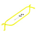 Overtake Radiator Brace Neon Yellow 2022 - 2026 WRX - A10887YLW - Subimods.com