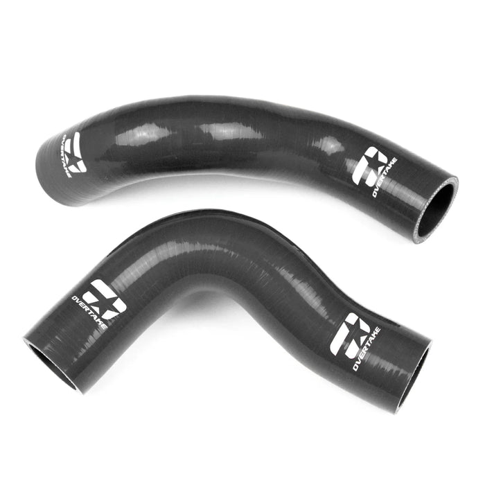 Overtake Radiator Hose Kit Black 2004 - 2008 Forester XT - A10128BLK - Subimods.com