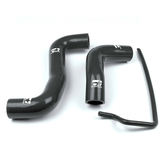 Overtake Radiator Hose Kit Black 2008 - 2014 WRX / 2008 - 2021 STI / 2009 - 2013 Forester XT - A10127BLK - Subimods.com