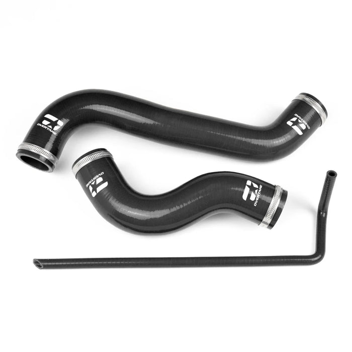 Overtake Radiator Hose Kit Black 2015 - 2021 WRX / 2014 - 2018 Forester XT - A10129BLK - Subimods.com