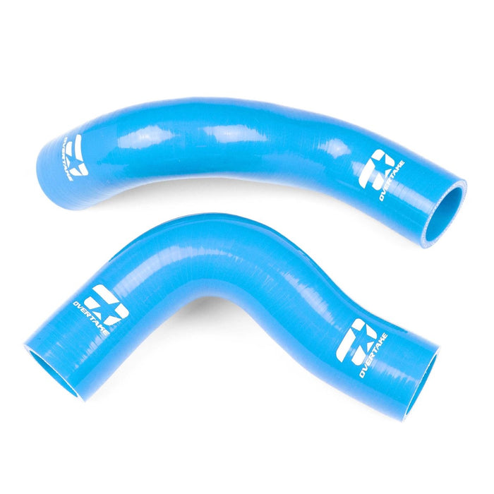 Overtake Radiator Hose Kit Blue 2004-2008 Forester XT - A10128BLU - Subimods.com