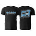 Overtake Shop Cars Black T-Shirt - A11126S - Subimods.com