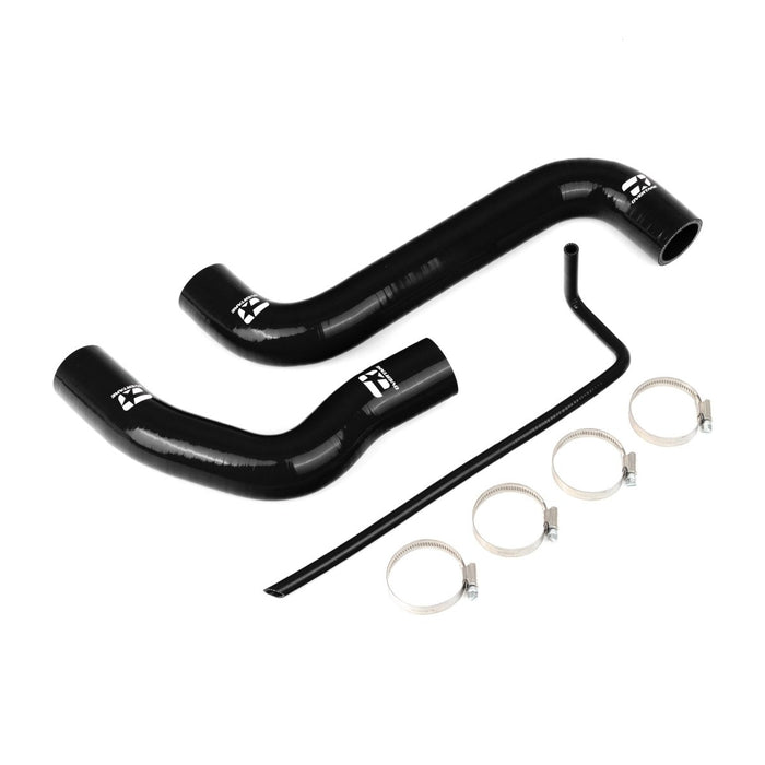 Overtake Silicone Radiator Hose Kit Black 2013 - 2017 Crosstrek / 2012 - 2016 Impreza / 2011 - 2018 Forester - A10659BLK - Subimods.com
