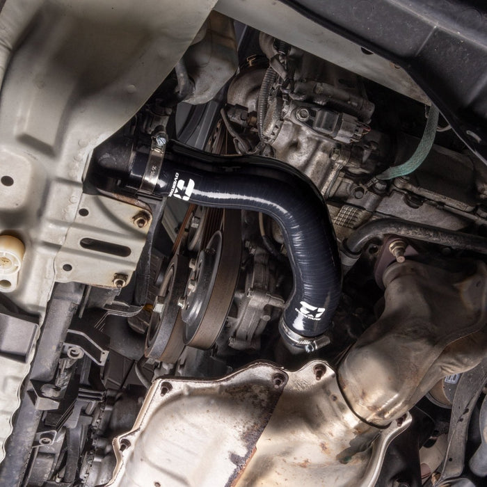Overtake Silicone Radiator Hose Kit Black 2013 - 2017 Crosstrek / 2012 - 2016 Impreza / 2011 - 2018 Forester - A10659BLK - Subimods.com