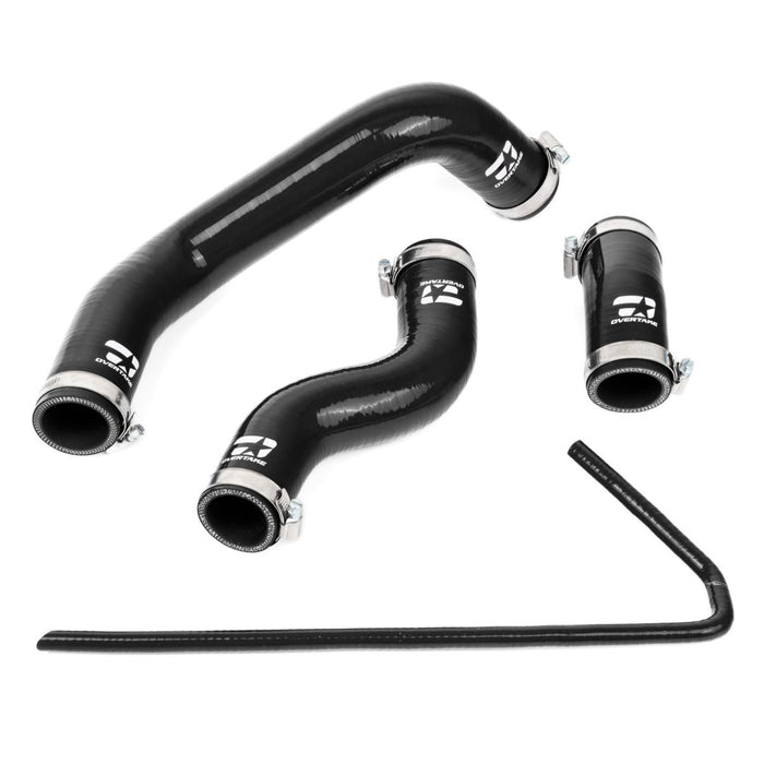 Overtake Silicone Radiator Hoses Black 2013 - 2025 BRZ / 2022 - 2025 GR86 / 2013 - 2016 FR - S / 2017 - 2020 GT86 - A10295BLK - Subimods.com
