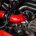 Overtake Silicone Turbo Inlet Hose Red 2008 - 2014 WRX / 2005 - 2009 Legacy GT / 2005 - 2009 Outback XT / 2009 - 2013 Forester XT - A10221RED - Subimods.com