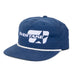 Overtake Snapback Rope Hat Navy Blue - A10709 - Subimods.com