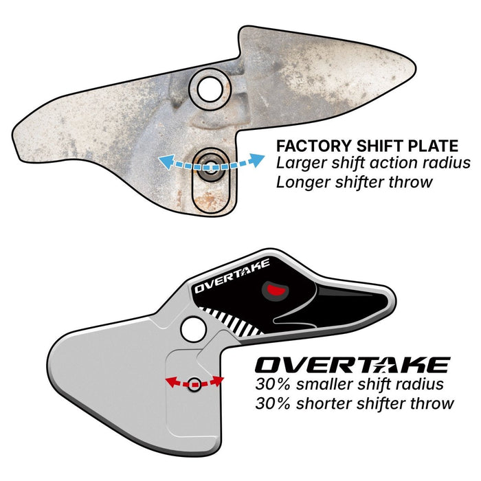 Overtake Stage 1.5 Drivetrain Kit w/ ModKnob Delrin Short White Shift Knob 2015 - 2026 WRX / 2018 - 2023 Crosstrek -  - Subimods.com
