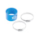 Overtake TMIC Throttle Body Coupler Blue 04-21 STI / 02-07 WRX / 04-08 Forester XT w/ STI Style TMIC - A10859BLU - Subimods.com