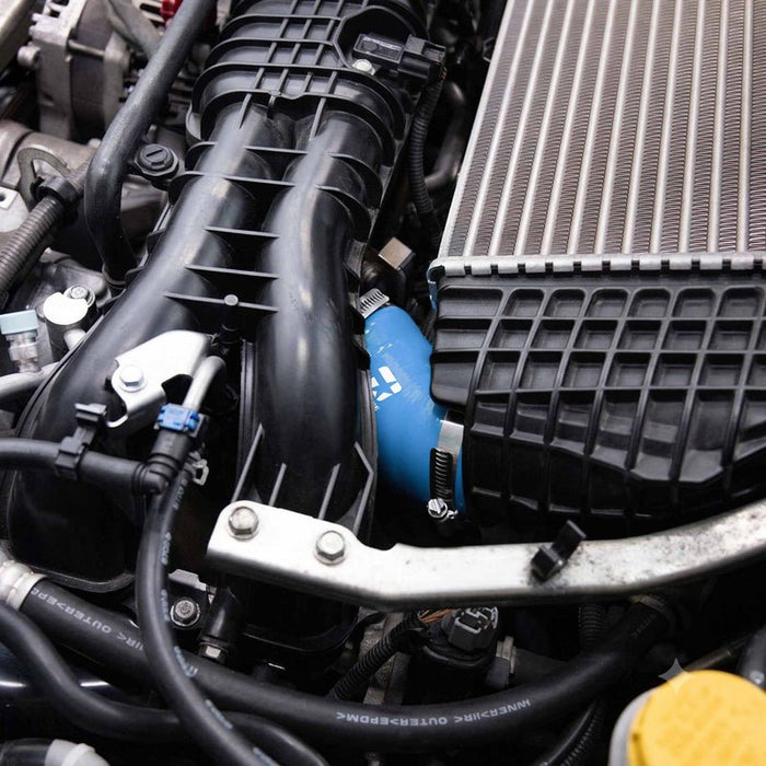 Overtake TMIC Throttle Body Coupler Blue 08-21 WRX / 09-18 Forester XT / 05-12 Legacy GT / 05-09 Outback XT - A10862BLU - Subimods.com