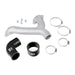 Overtake Top Mount Intercooler Aluminum Y - Pipe Kit w/ Black Coupler 2004 - 2021 STI - A10385BLK - Subimods.com
