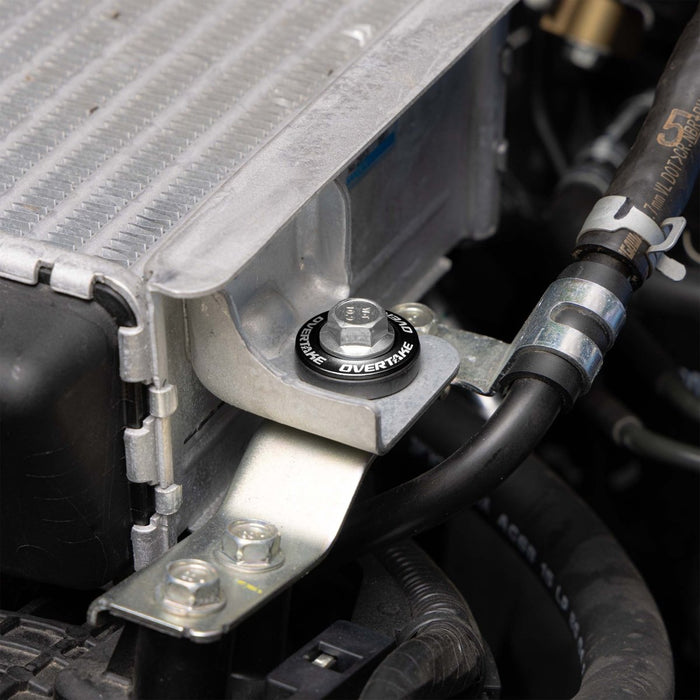 Overtake Top Mount Intercooler Isolator Bushing Black 2002 - 2025 WRX / 2004 - 2021 STI / 2005 - 2012 Legacy GT / 2004 - 2018 Forester XT / 2005 - 2009 Outback XT /2020 - 2024 Outback / 2019 - 2025 Ascent - A10638BLK - Subimods.com