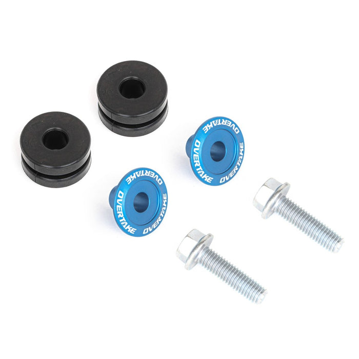Overtake Top Mount Intercooler Isolator Bushing Blue 2002 - 2025 WRX / 2004 - 2021 STI / 2005 - 2012 Legacy GT / 2004 - 2018 Forester XT / 2005 - 2009 Outback XT /2020 - 2024 Outback / 2019 - 2025 Ascent - A10638BLU - Subimods.com