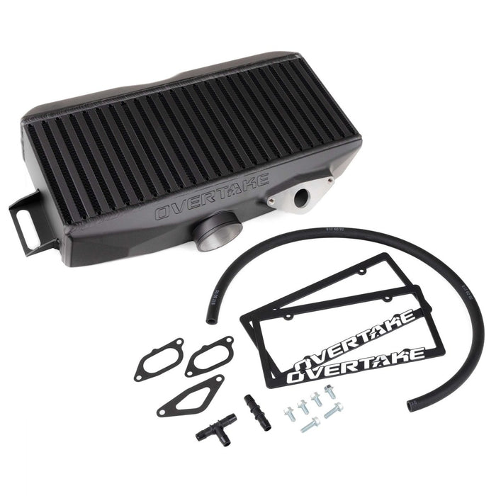 Overtake Top Mount Intercooler Kit Black 2002-2007 WRX / 2004-2021 STI / 2004-2008 Forester XT - A10382BLK - Subimods.com