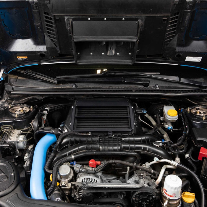 Overtake Top Mount Intercooler Kit Black 2015-2021 WRX / 2014-2018 Forester XT - A10384BLK - Subimods.com