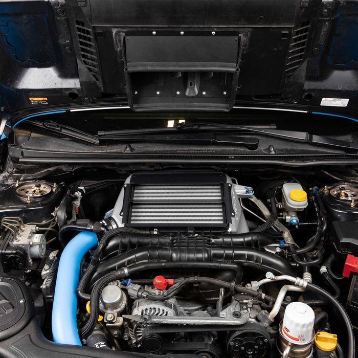 Overtake Top Mount Intercooler Kit Silver 2015-2021 WRX / 2014-2018 Forester XT - A10384SLV - Subimods.com