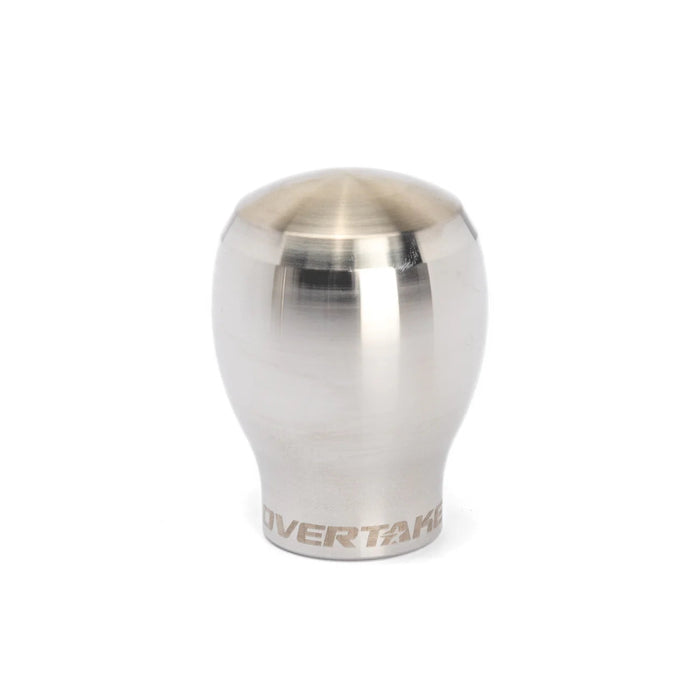 Overtake Weighted Light Bulb Shift Knob w/ Raw Finish Most Subaru Models - A10234SS - Subimods.com
