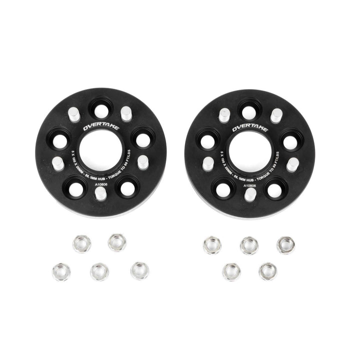 Overtake Wheel Spacer Pair 20mm 5x100 - A10806 - Subimods.com