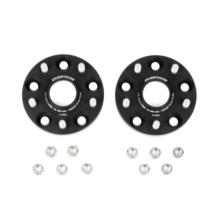 Overtake Wheel Spacer Pair 20mm 5x114.3 - A10808 - Subimods.com