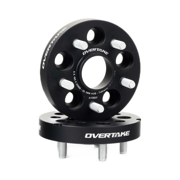 Overtake Wheel Spacer Pair 25mm 5x100 - A10807 - Subimods.com